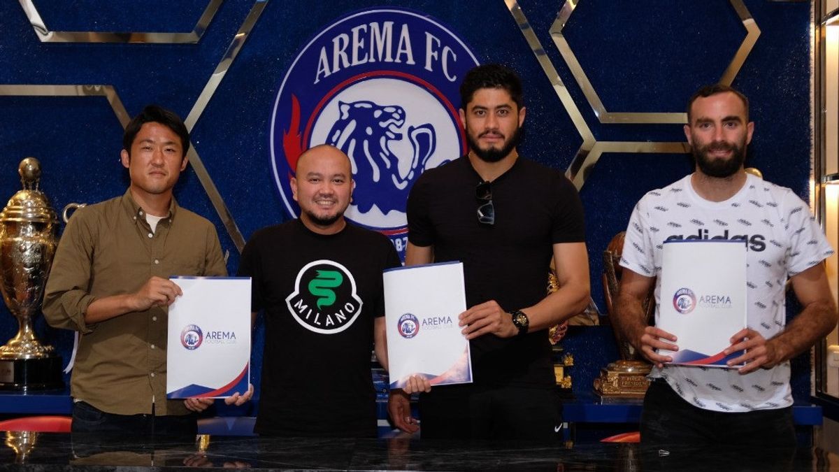 Arema FC Perbarui Kontrak Pemain Asingnya Agar Tak Kecolongan Lagi 