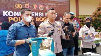 Liciknya RP dan 3 Rekannya, Berburu Gas Elpiji di Bogor Kemudian Dioplos di Warteg, Sebulan Untung Rp90 Juta