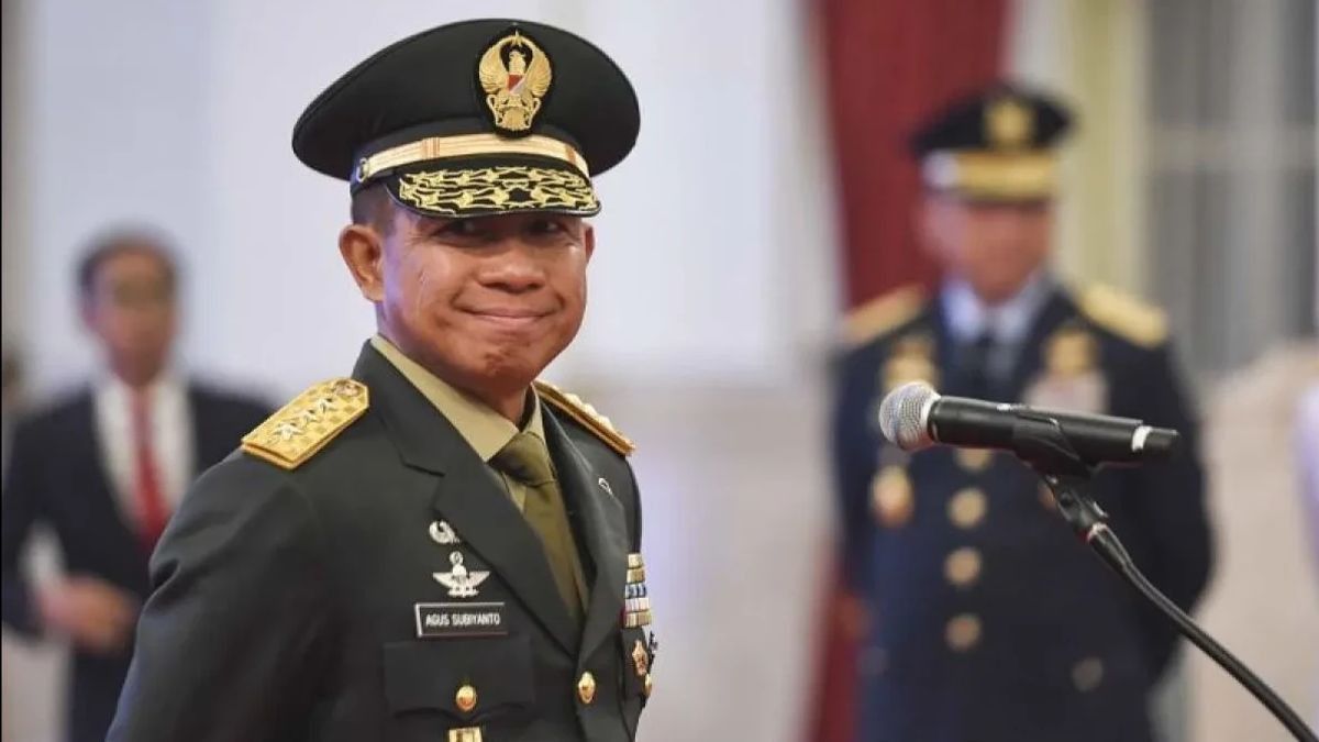 Sebelum Dilantik Besok Dpr Sahkan Jenderal Agus Subiyanto Jadi