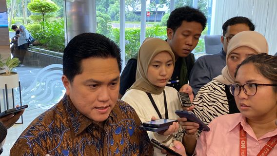 埃里克·托希尔(Erick Thohir)在农业部指挥下没有食品国有企业问题