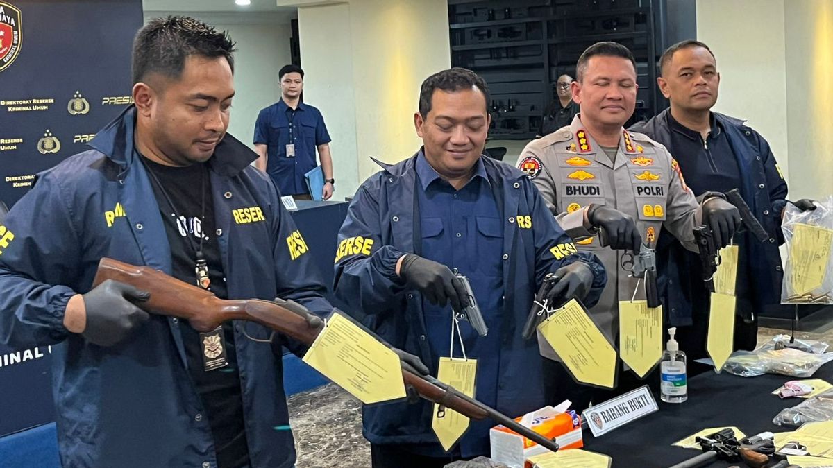 Polda Metro Jaya Uncovers Illegal Firearms Home Industry, Seven People Are Suspects