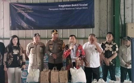 Panitia Nasional Natal 2024 Salurkan Bantuan untuk Korban Bencana di Sukabumi