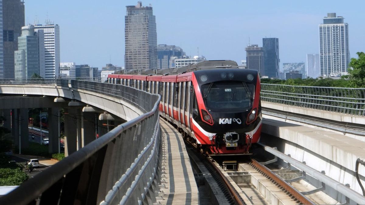 Starting Today, KAI Conducts Trials For Adding 14 Jabodebek LRT Trips