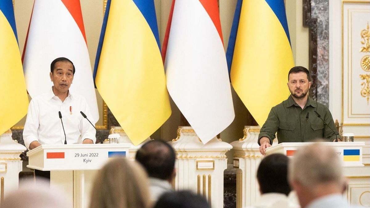Airlangga Sebut Hanya Jokowi Pemimpin Negara yang Diterima Rusia-Ukraina dalam Waktu Berdekatan