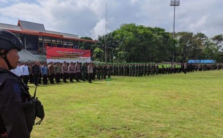 1.900 Aparat Gabungan Disiagakan Sambut Kedatangan Jokowi di Tabalong Kalsel