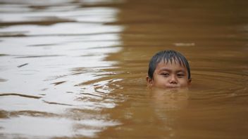 Anies' Subordinates Say That The Flood Recedes In 6 Hours, Starting From The River's Height, Returning To Normal