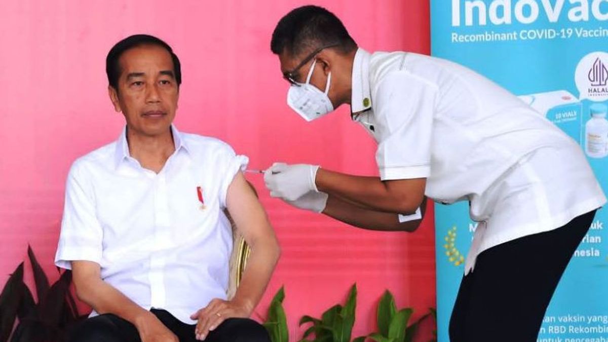 After Being Injected With The Second Booster Vaccine In Bogor, Jokowi Immediately Left For Cianjur
