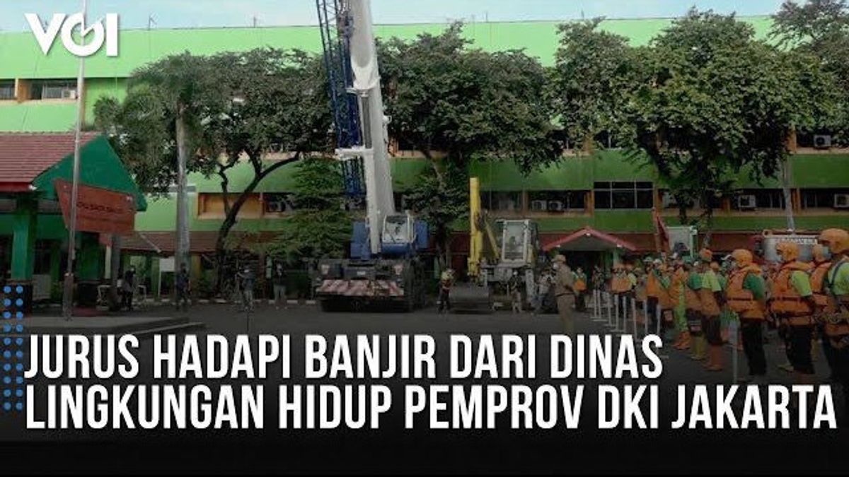 VIDEO: Ini Jurus DLH Pemprov DKI Jakarta dalam Menghadapi Serangan Banjir