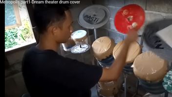 Keren, Drumer Viral Indonesia yang Dipuji Mike Portnoy Sudah Dikontak Perwakilan Tama dan Sabian
