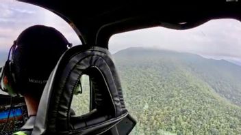 Lost Contact Helicopter Explodes And Falls On Mount Mandian Tanah Bumbu, South Kalimantan