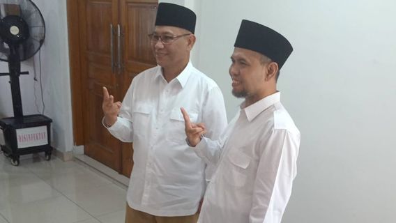 Déclaration électorale D'Akhyar-Salman En Duo `` Sûre '' à Medan Demain
