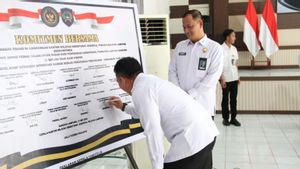 Zero Halinar Movement Begins In Lampung, Ditjenpas Affirms Strict Action On HP, Extortion And Drugs