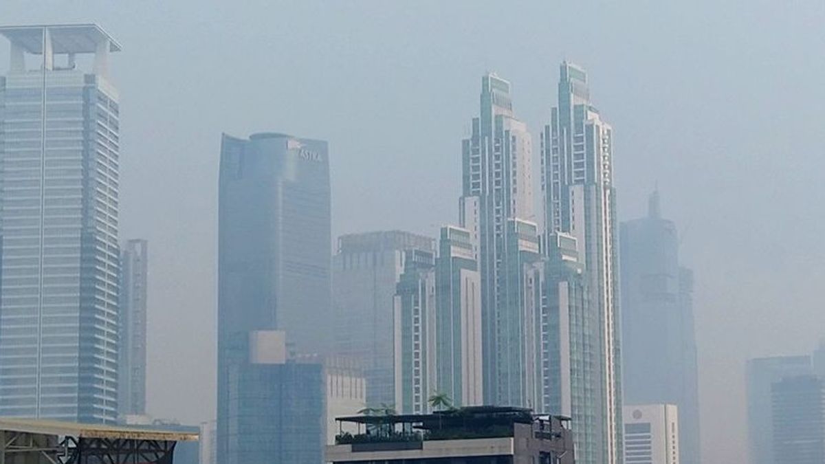 Categorized In Unhealthy Category, Jakarta's Air Quality Index Reaches 193