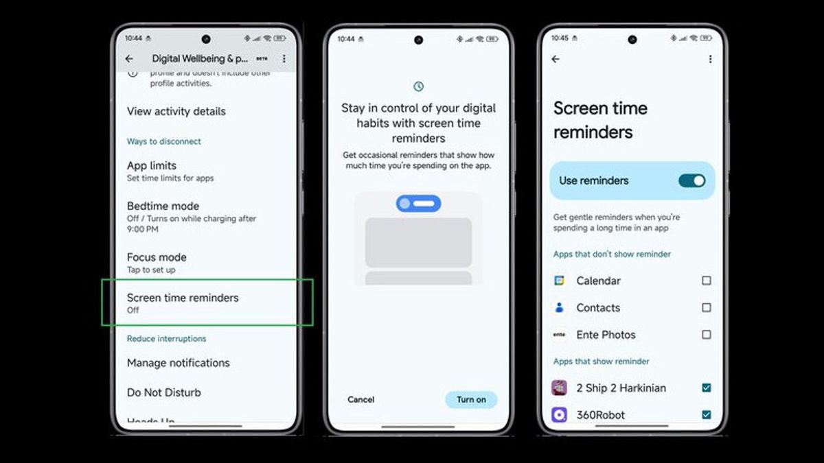 Google Launches "Screen Time Reminders" Feature To Warn If Using Application Too Long