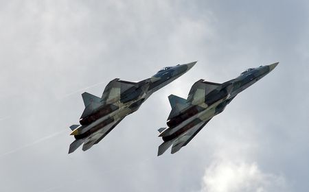 Setelah Suriah, Rusia Klaim Jet Tempur Sukhoi Su-57 Sukses Jalani Pertempuran di Ukraina