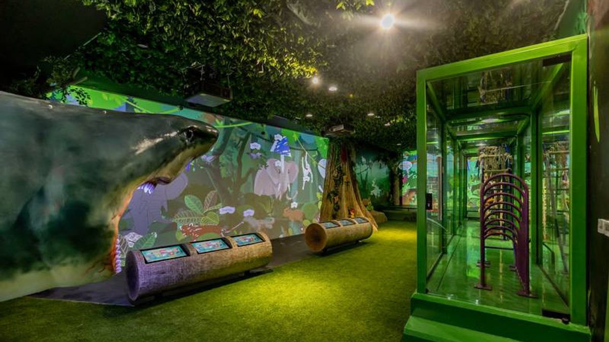 阿布扎比国家水族馆为儿童引入新的区域：通过游戏了解动物和热带雨林