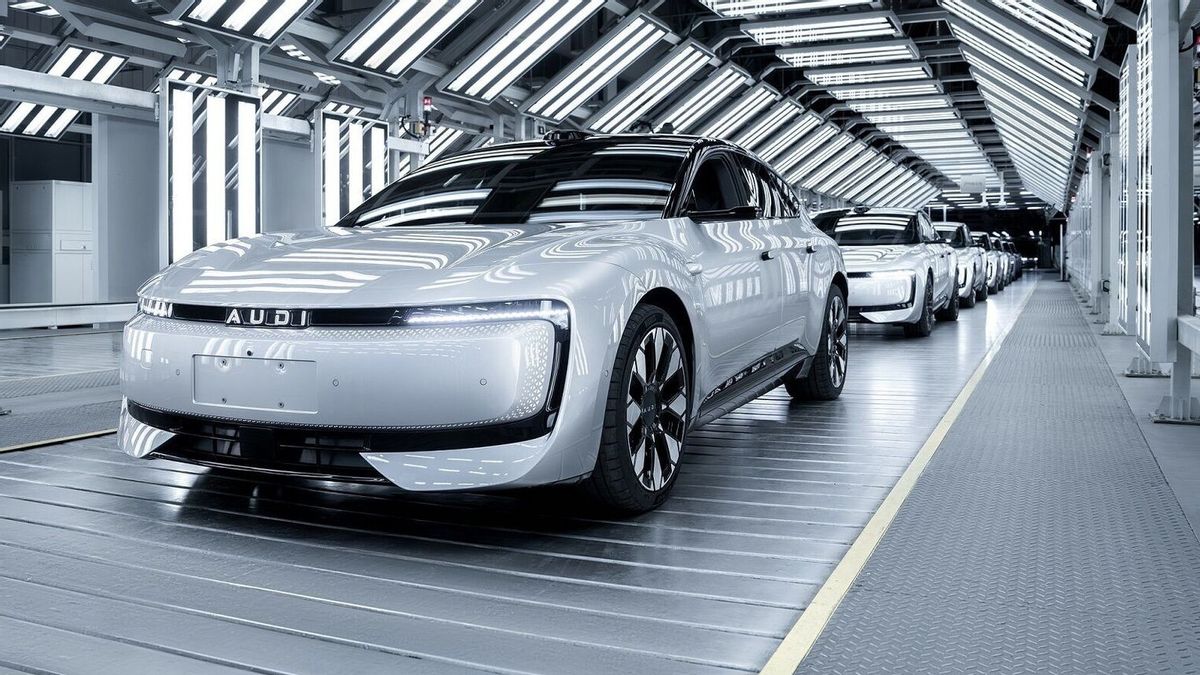 中国の電気自動車市場でのアウディ戦略の成功、アウディE5スポーツバックは30分で1000の注文を破りました