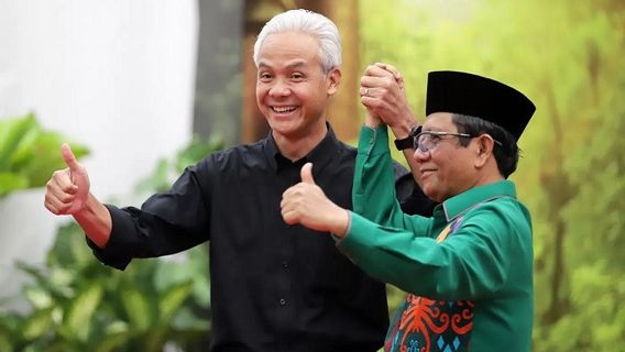 Mahfud 退出成为Ganjar, Mahfud 称赞的部长:我们成为有尊严的政治步骤