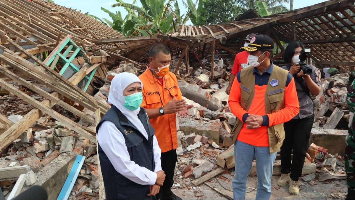 Bonnes Nouvelles Pour Les Victimes Du Tremblement De Terre De Malang, Maisons Endommagées Légères / Graves Peuvent être Aidés, Voici Les Détails