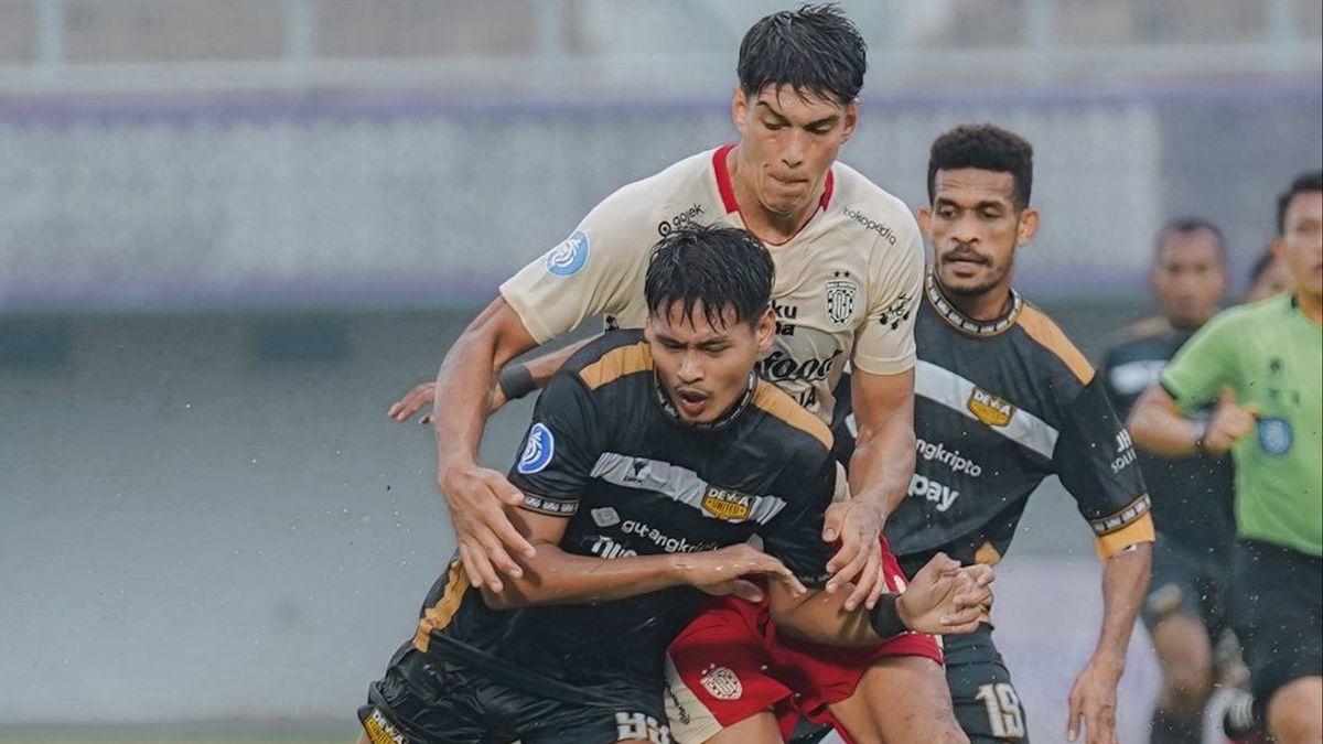 Liga 1 2023/2024: Dewa United Share Points With Bali United At Home