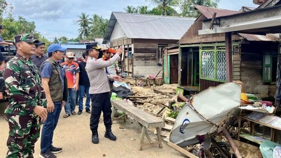 BPBD enregistre 10 949 vies touchées par les inondations à Balangan Kalsel, le gouvernement local a fixé le statut d’état d’urgence
