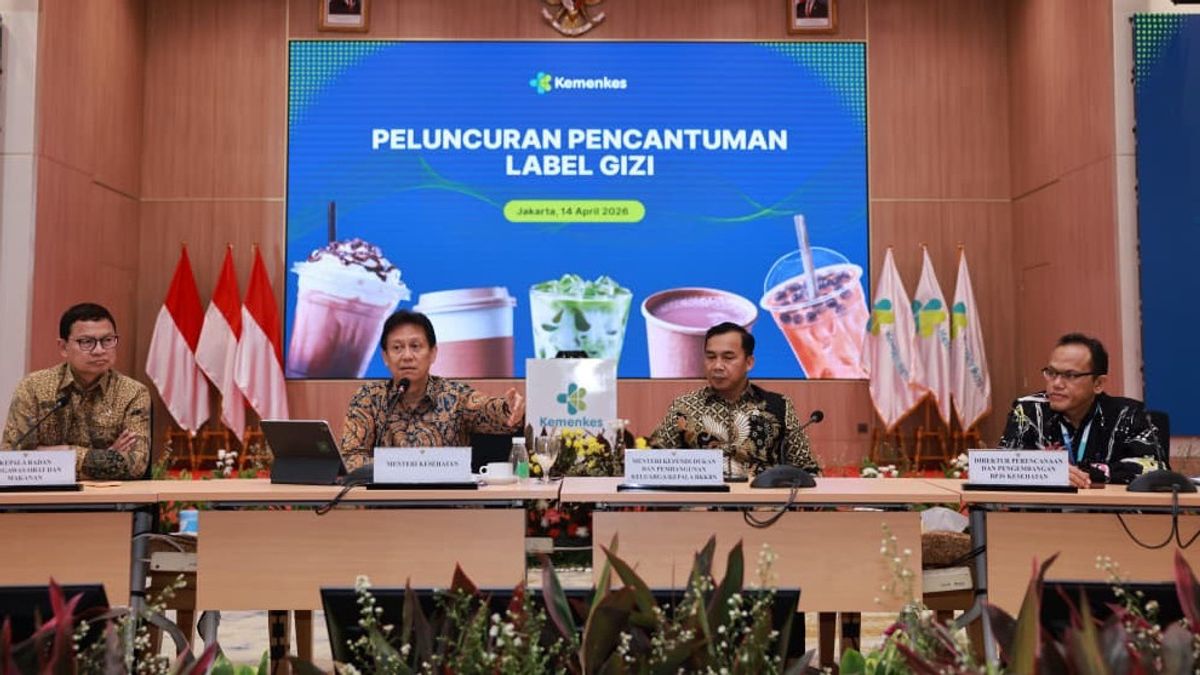 Kemenkes Wajibkan Label Gizi untuk Makanan-Minuman Siap Saji
