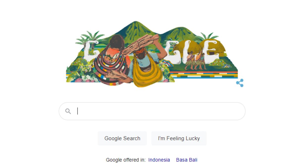 Get To Know The Papuan Noken Which Is A Google Doodle Illustration For Today