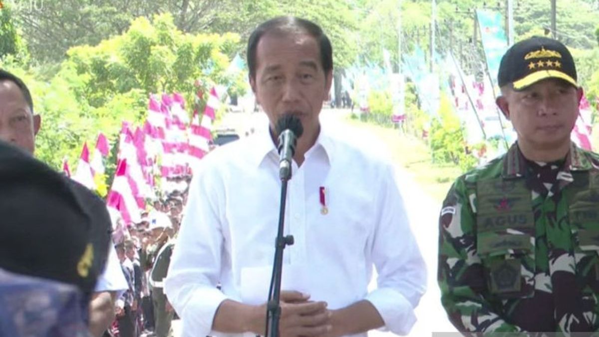 Le président Jokowi a officiellement créé 24 routes inpres régionales dans la province d’Aceh