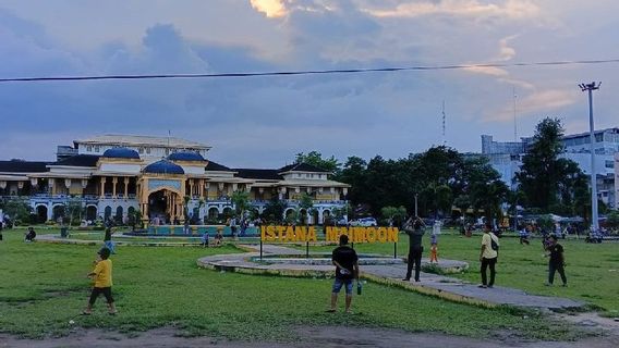 Istana Maimun Tempat Favorit Warga Medan Ngabuburit