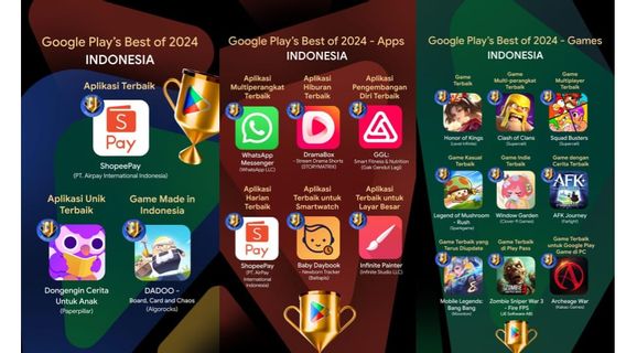 Deretan Gim dan Aplikasi Terbaik 2024 Versi Google Play Store