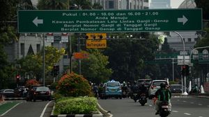 Ganjil Genap di Jakarta Ditiadakan di Hari Kemerdekaan RI Besok