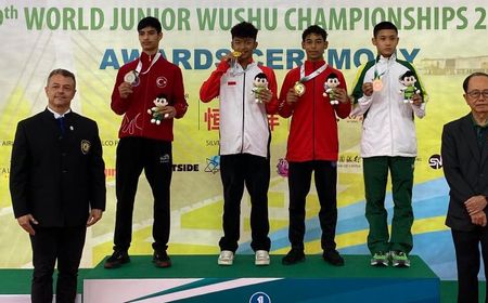 Indonesia Runner-up Kejuaraan Dunia Wushu Junior 2024