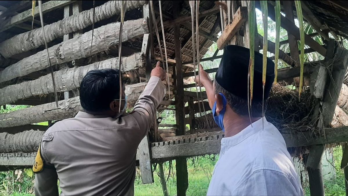 Allegedly Stressed By Debt, Man In Sergai, North Sumatra Commits Suicide In A Goat Cage