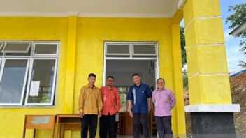 Muhammadiyah健康职业学校Gorontalo的建筑遭到破坏,尽管建成仅一年多