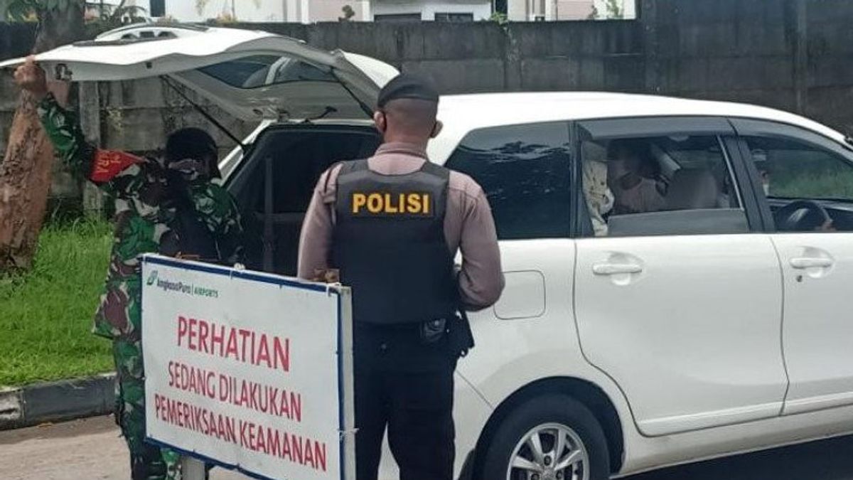 Setelah Bom Makassar, Anggota TNI dan Polri Bantu Tingkatkan Keamanan di Bandara Angkasa Pura I