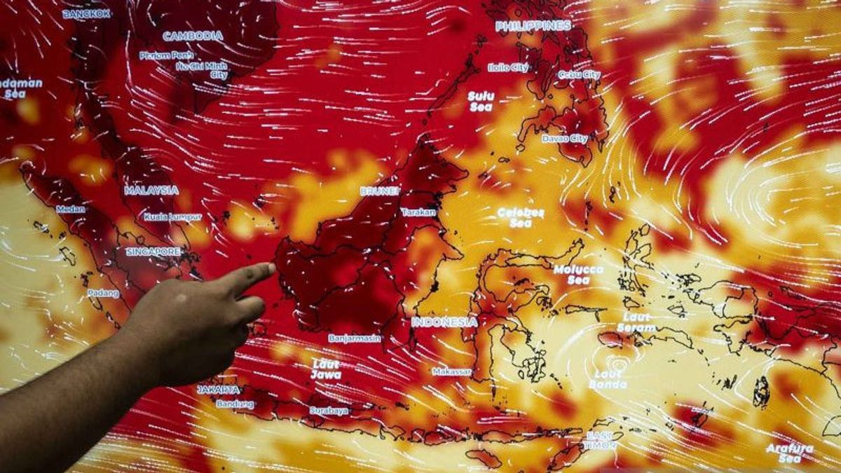 BMKG : Une semaine à venir, la chaleur en Indonésie atteint 36 degrés Celsius