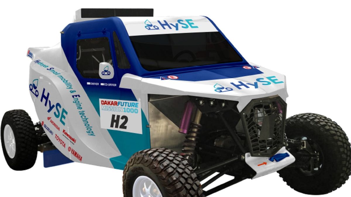 HySE-X1, Mobil Buggy Hidrogen Hasil Kerja Sama Beberapa Pabrikan Ternama yang Diikutkan dalam Reli Dakar 2024