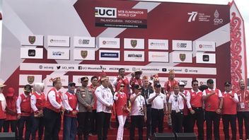افتتاح بطولة كأس العالم للدراجات 2022 UCI MTB ، وزير الشباب 
