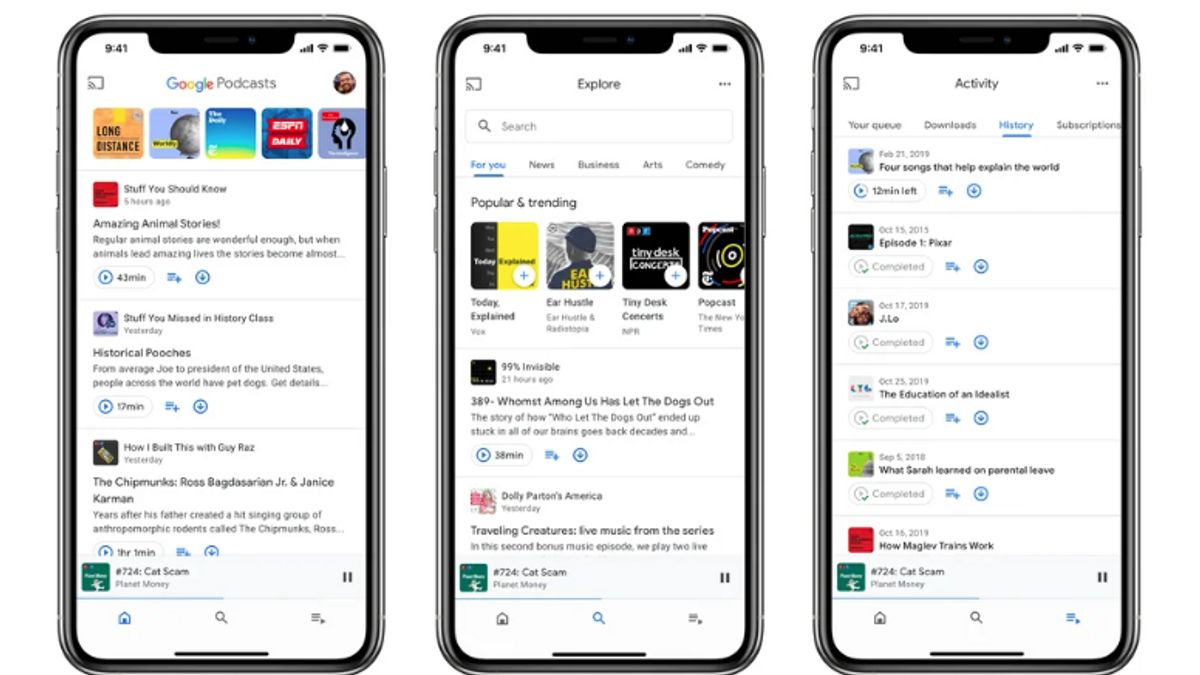 Switching to YouTube Music, Google Podcast Will be Abandoned in 2024
