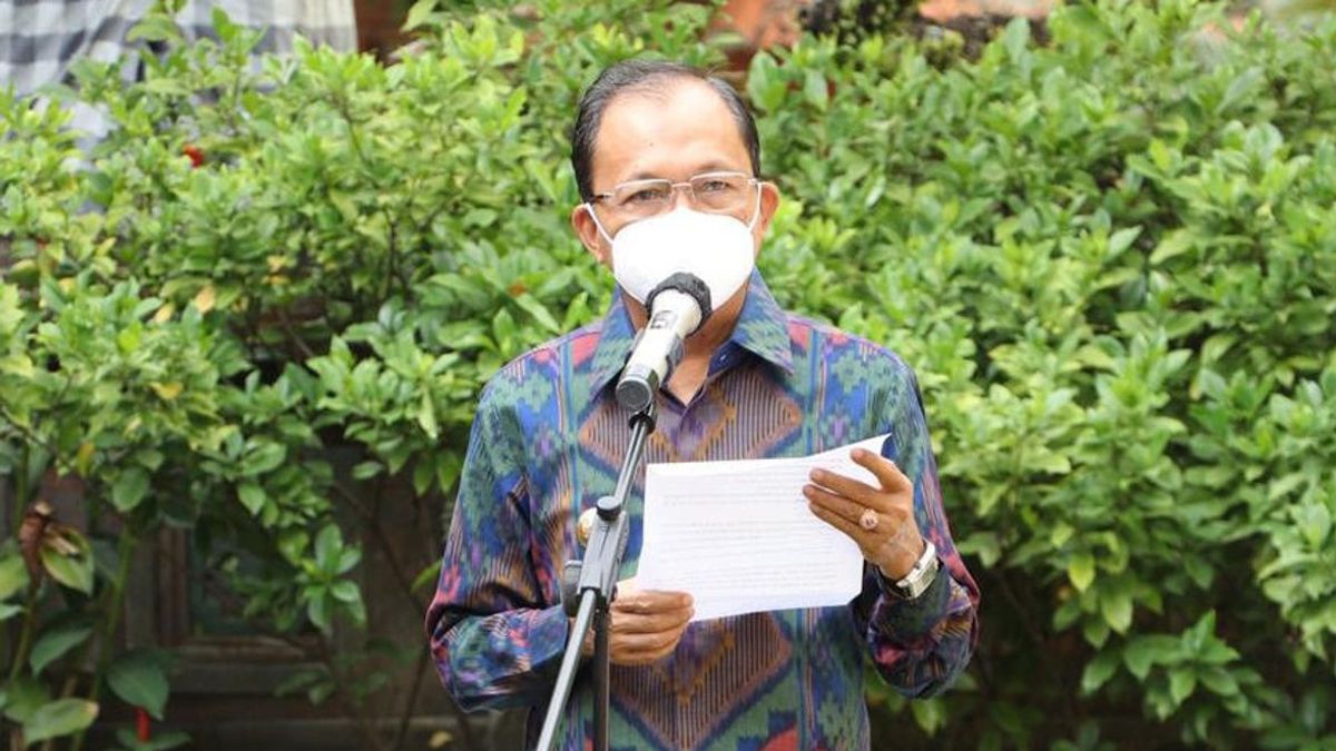 Governor Of Bali: President Warns All Of Us Not To Have A Spike In New COVID-19 Cases