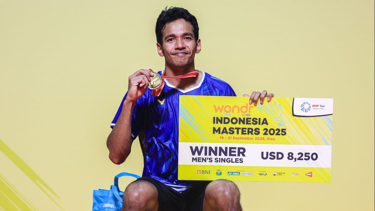チコがスダヒ・プアサ優勝のインドネシア・マスターズ・スーパー100優勝