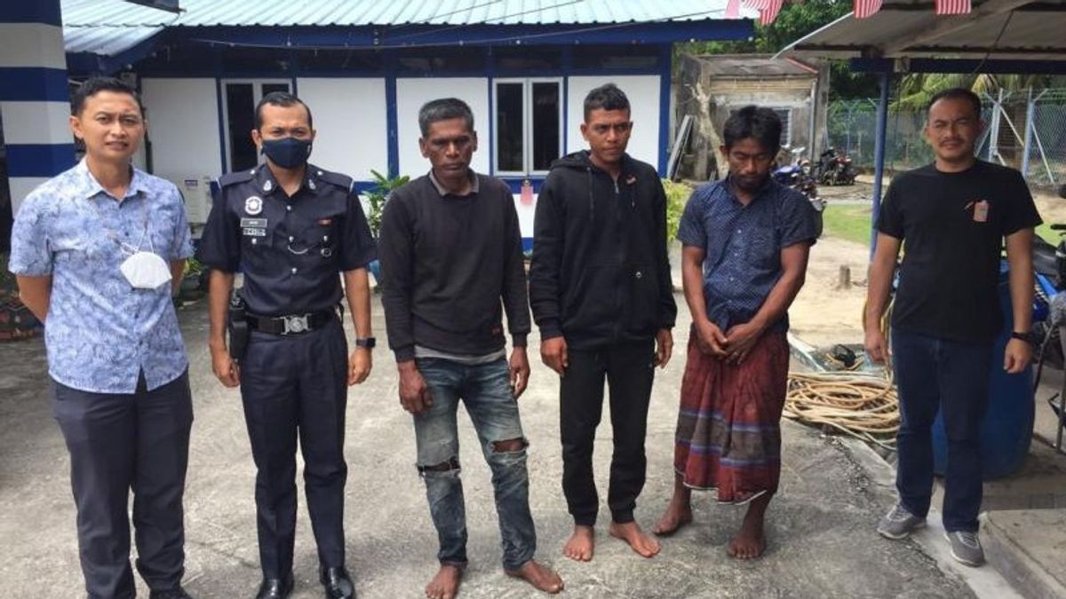 Lost In News Since 10 Days After Maritime Affairs, 3 East Acehnese Fishermen Turned Out To Be Malaysian Langkawi Police