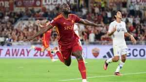 AS Roma Vs Empoli 7-0! Romelu Lukaku Menyumbang Satu Gol