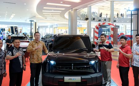 Setelah Surabaya, Kini SUV Offroad Listrik Chery J6 Hadir di Makassar