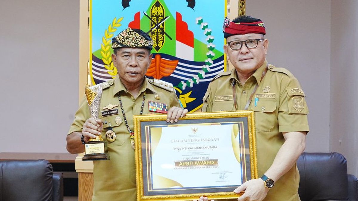 Terima APBD Award, Gubernur Optimistis PAD Kaltara Meningkat