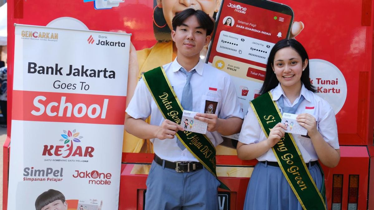 KEJAR Masuk Sekolah, Siswa SMAN 28 Jakarta Mulai Paham Menabung Bukan Sekadar Simpan Uang