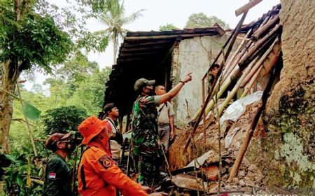 Angin Kencang dan Banjir Rusak Saluran Irigasi dan Rumah Warga di Dua Kecamatan di Sukabumi