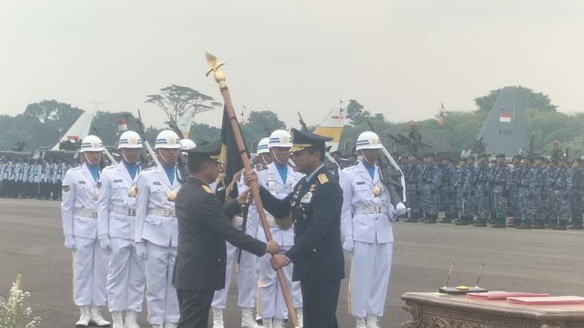 Panglima TNI Pimpin Upacara Serah Terima Jabatan KSAU