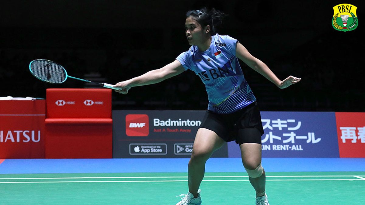 Failed To Reach The 2023 Japan Open Final, Gregoria Shifts Focus To World Championships