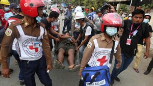  Rezim Militer Myanmar Kian Represif, Umbar Tembakan ke Arah Pengunjuk Rasa Tolak Kudeta